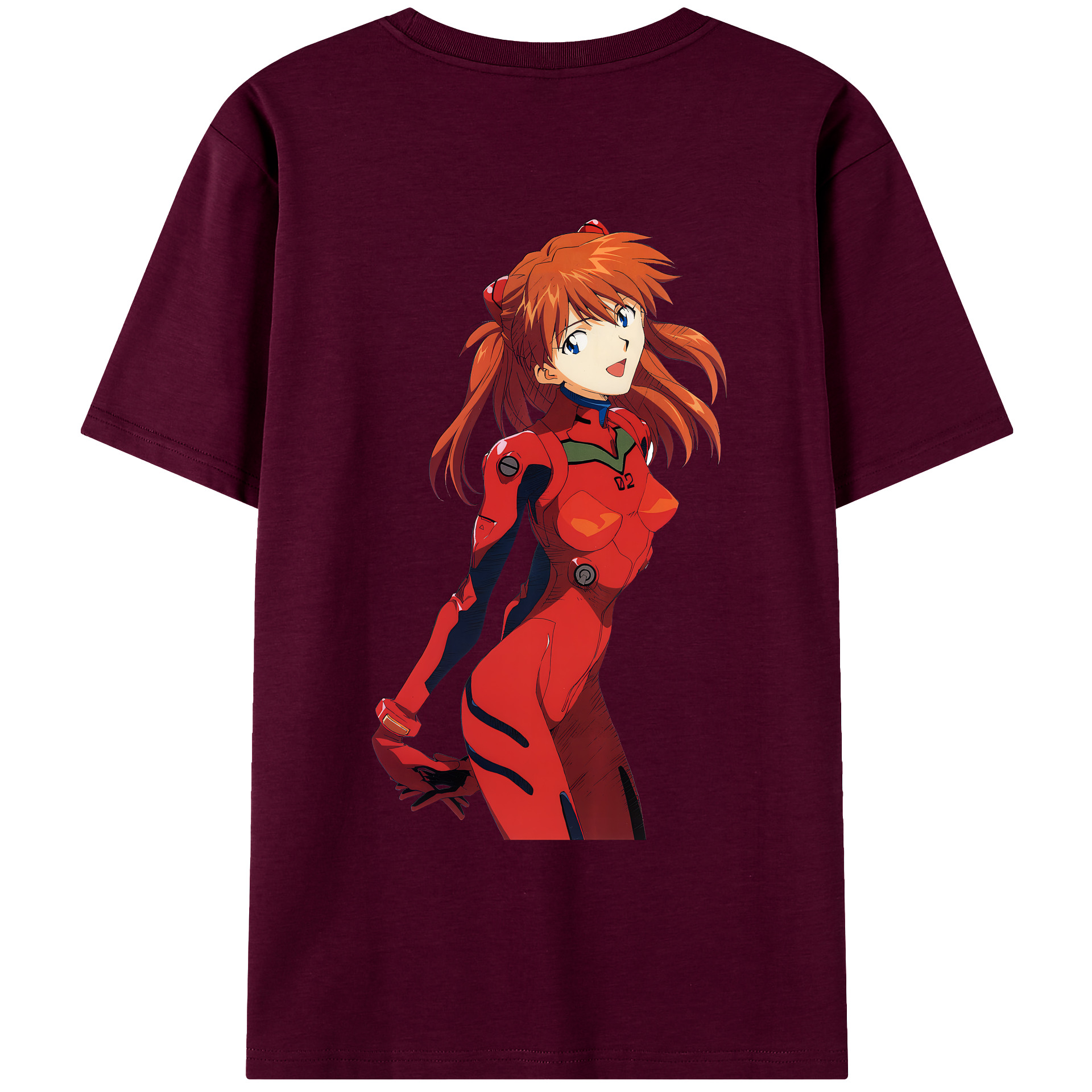 （画像用） EVA 新世紀エヴァンゲリオン レディース半袖Tシャツ(バックプリント)